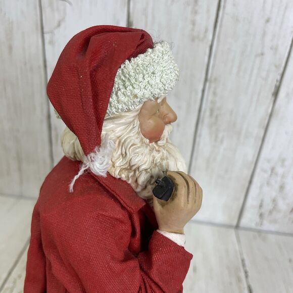 2000 Clothtique Possible Dreams Dressed For Success Santa Cell Phone - Picture 9 of 11